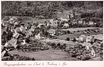 Luftbild Ebnet 1940